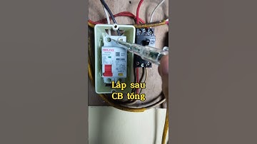 Aptomat chống giật #review #meovat