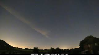 Night timelapse of 29th/30th August 2020, Irlam