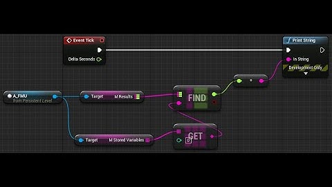 Simulating an FMU in Unreal Engine
