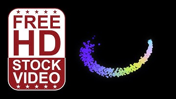 Free Stock Videos – abstract colorful hexagon particles moving randomly and changing colors 2D