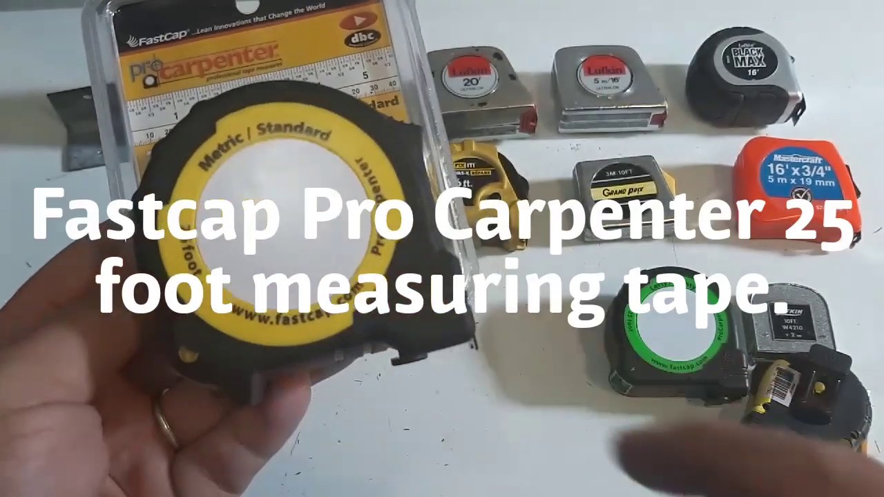 FastCap ProCarpenter Tape Measure Metric-Standard 25