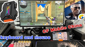 [HD] CF Mobile China Chơi Bàn Phím Chuột-Bật Tâm Ảo-Tự Động Ghìm Tâm LieYing/Pro