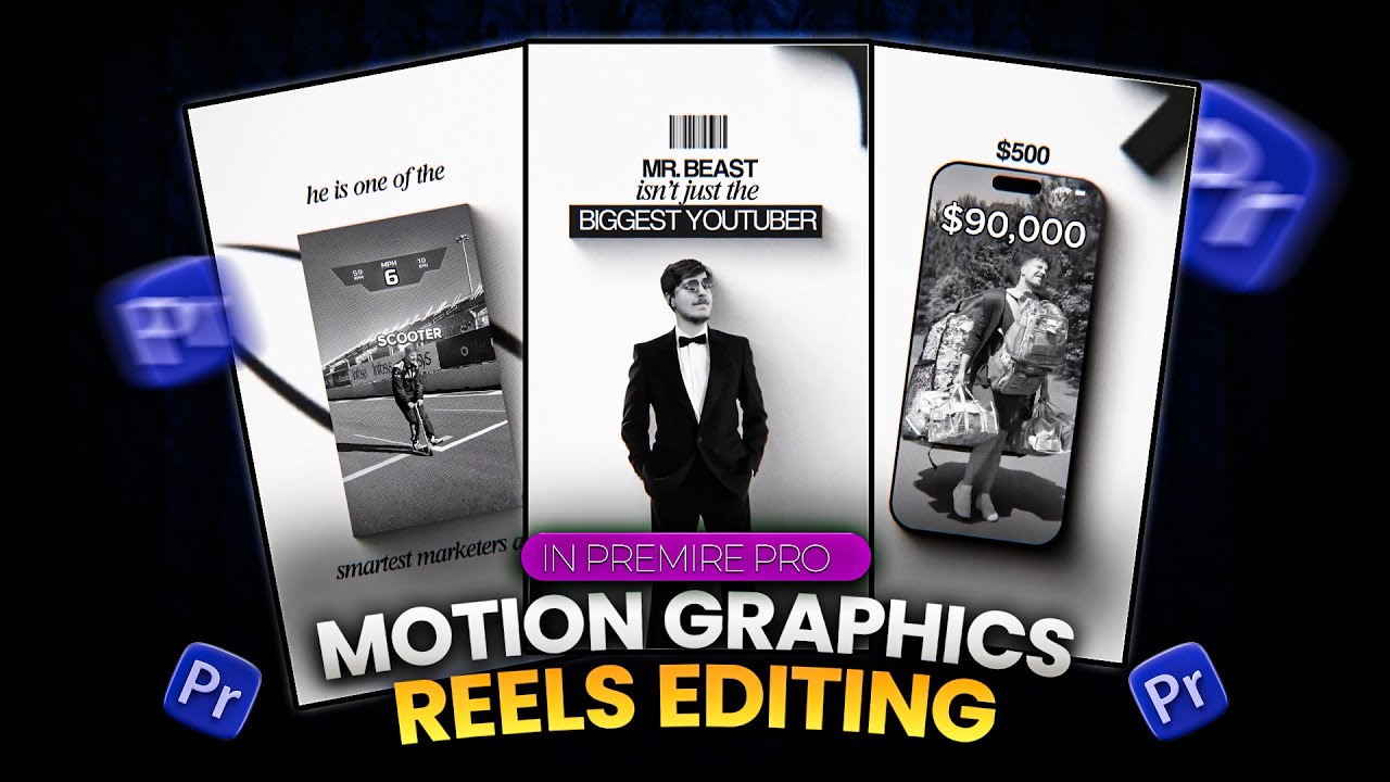 Editing Motion Graphics Reels in Premiere Pro – Easy & Creative Reels ...