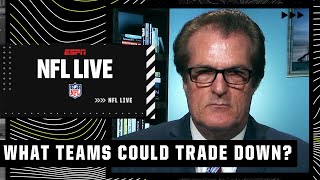Which teams could trade down from the top of the draft | NFL Live