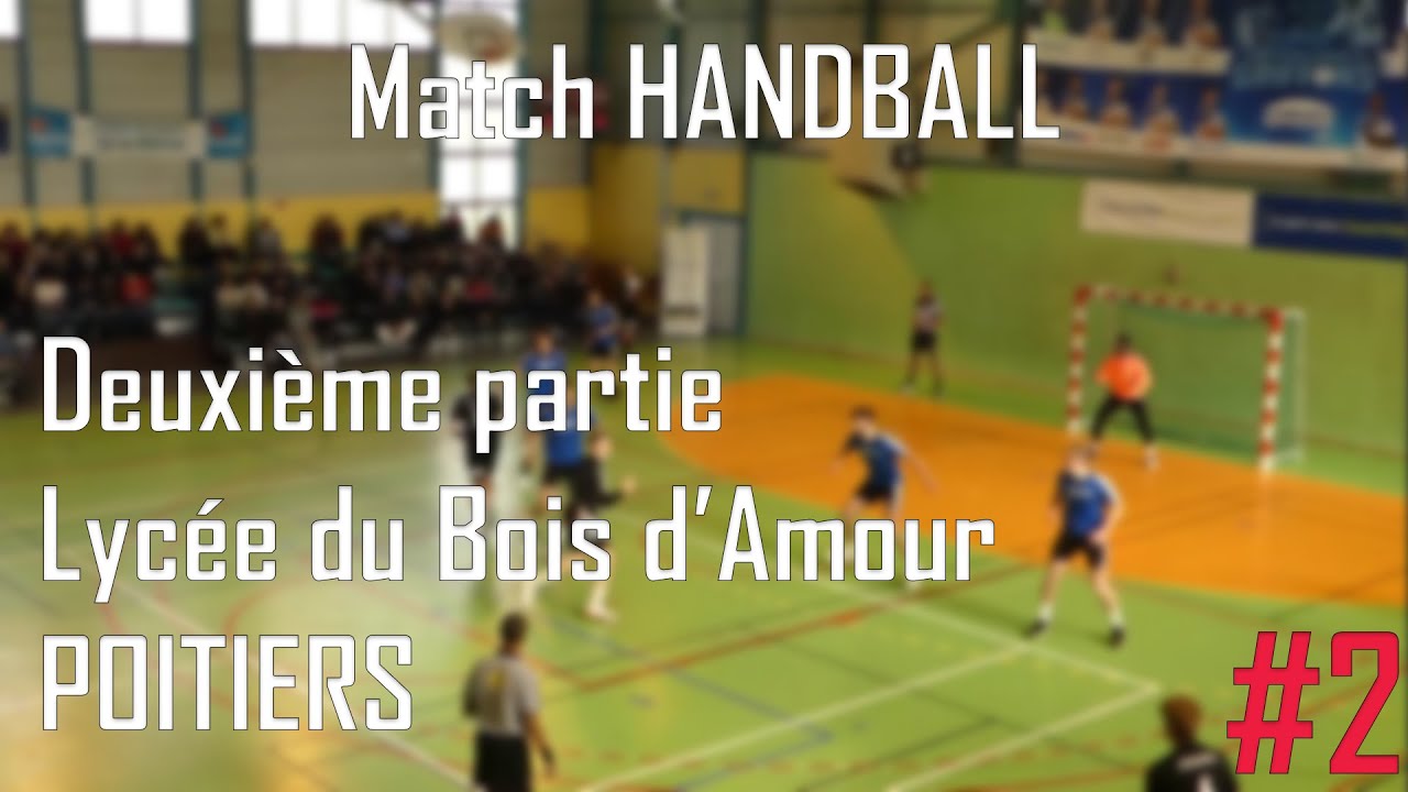 Section sportive BDA VS Pole Nouvelle-Aquitaine (Match Handball deuxième partie)