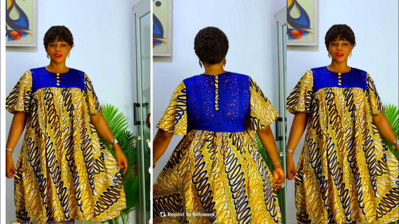 How to sew a Low Waist Lace Yoke Gathered Dress with Cover Buttons & Inner Belt