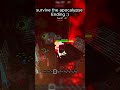 Ending survive the apocalypse #survivetheapocalypse #roblox #robloxfyp #robloxgames