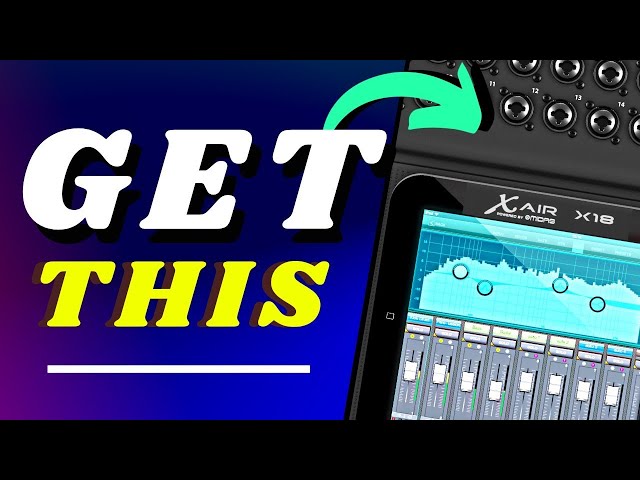 Цифровий мікшерний пульт BEHRINGER X18 EU