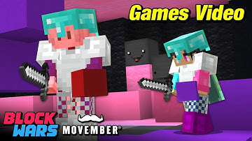 Block Wars Movember - Game Explanations Video