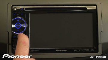 How to - AVH-P2400BT - Turn the Display Off
