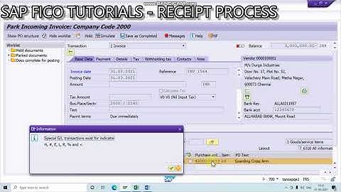 TNEB - SAP- ERP Invoce processing at AOL level