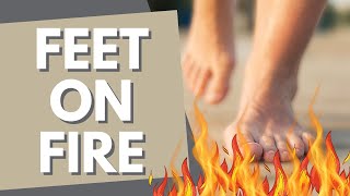 Why do my feet feel like they're on fire when I run?