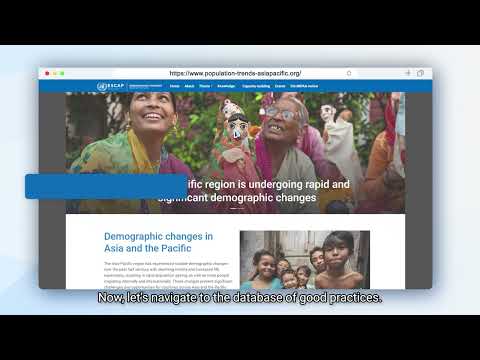 Repository of policies on ageing and database of good practices on ageing in Asia and the Pacific