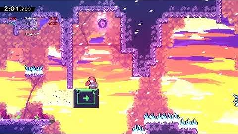 Celeste "Golden Ridge - Clear" speedrun in 3:18.985