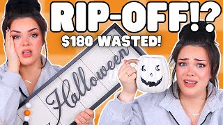 I got RippedOff!? $180 for Wholesale Junk?! | Ready Festive Halloween Decor Unboxing