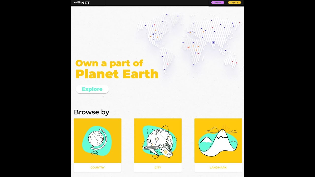 One World NFT Marketplace: Harmony Testnet Blockchain Dapp Demo (Web 3.0)