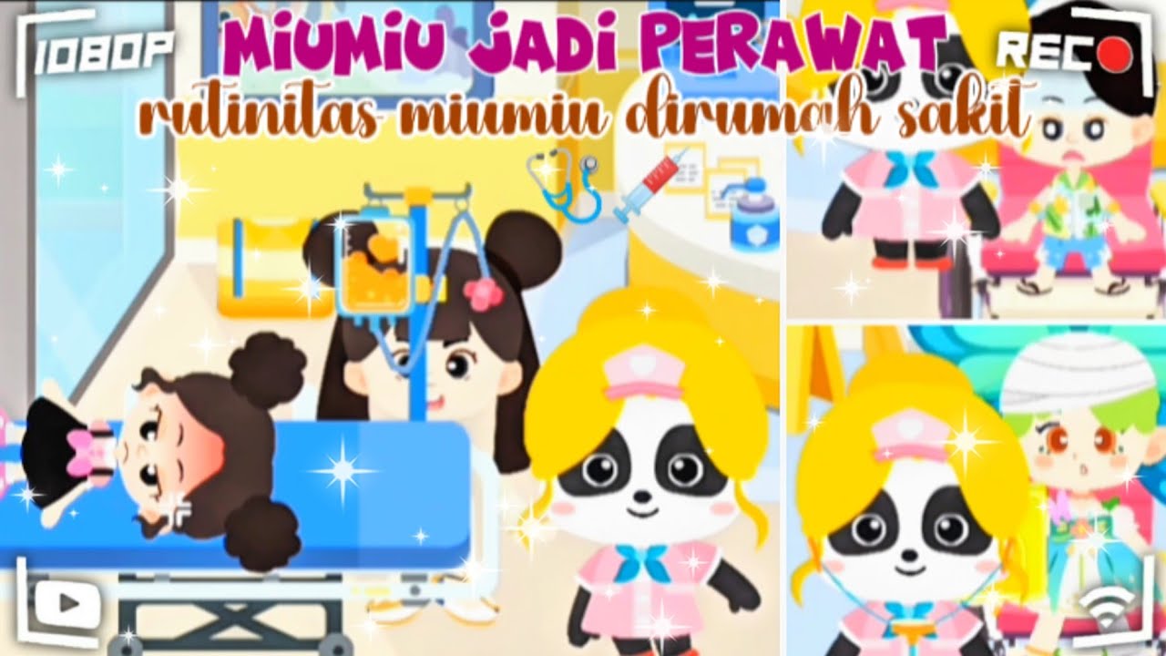 (BABY BUS)Sehari Jadi Perawat, Ini Rutinitas Miumiu di Rumah Sakit💉🩺