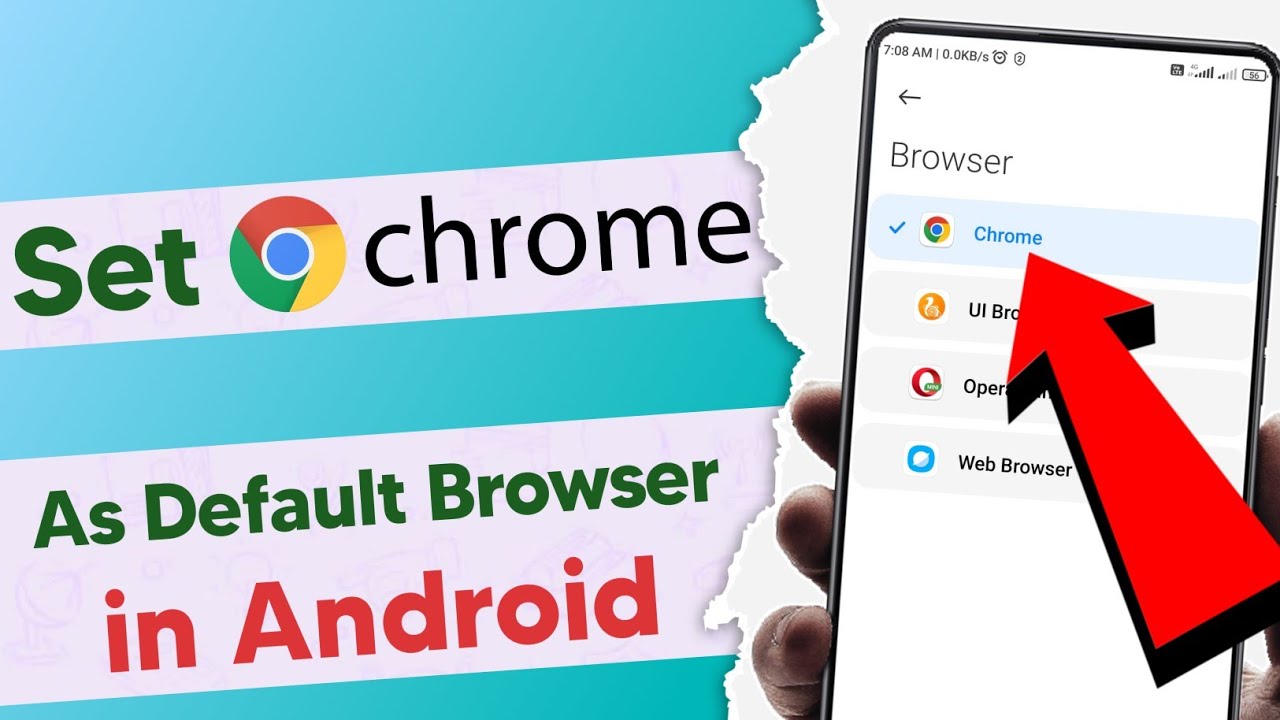 How to Make Google Chrome the Default Browser on Android