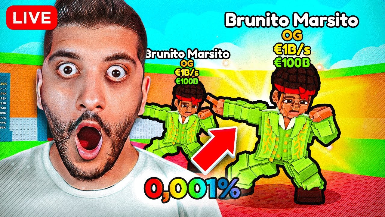 EVENTO CONCERTO di BRUNO MARS su STEAL a BRAINROT!! ROBLOX ITA