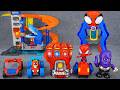 Marvel Spiderman Collection Unboxing Review| LEGO City Mega Car Wash 2in1 |Web-Spinners Web-Quarters