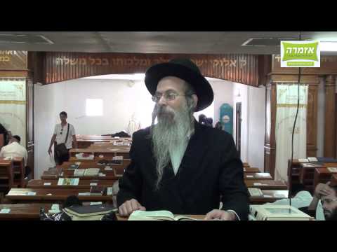 הרב אליהו גודלבסקי | אומן ראש השנה - התשעו - לעבוד בכלים שלי - שיעור מלא