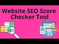 SEO Checker - Check website SEO score | Website SEO Score Checker | 360converters.com