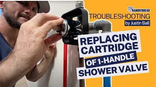 How to Replace the Cartridge of Your Single Handle Shower Valve | HammerHead