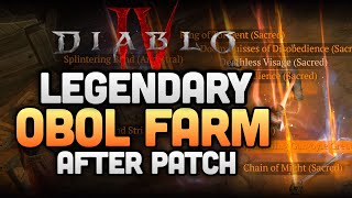 NEED OBOLS  TRY THIS OBOL EVENT FARM NOW IN DIABLO 4 Legendary Gear And Loot Farm