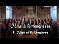 L'âme à la tendresse par le Choeur de l'Arthémuse