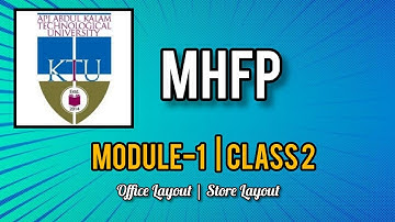 MHFP MODULE-1 | Class 2 | Design Layout Of Office And Store | Malayalam KTU ONLINE CLASS
