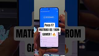 Poco F7 - Project Matrixx LA ROM GAMER CRDROID AUMENTADA ! #customroms