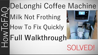 DeLonghi ESAM 5600 Coffee Machine Milk 