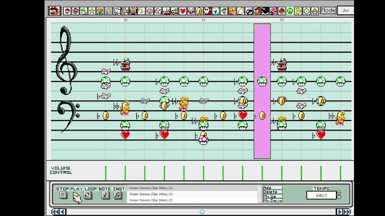 Mario Paint Green Gardens Kirby Star Allies YouTube