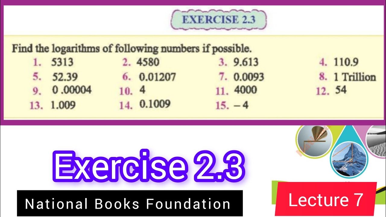 Class 9 Exercise 2.3 NBF Maths national book foundation Maths Ex 2.3 ...