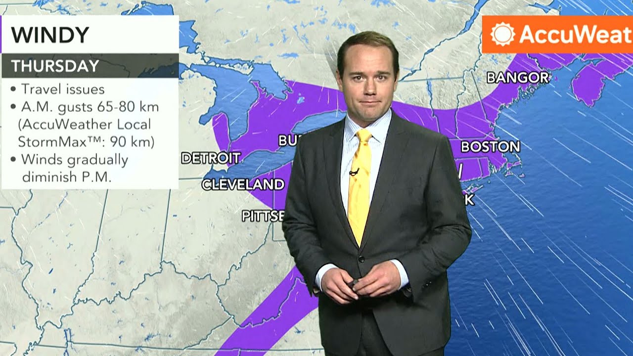 Meteorologist Chris Nallan on Thanksgiving weather delays - YouTube