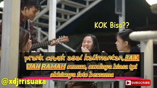 Prank gold digger-Tri suaka prank mahasiswa cantik baik pinter nyanyi dan main gitar, baper semua