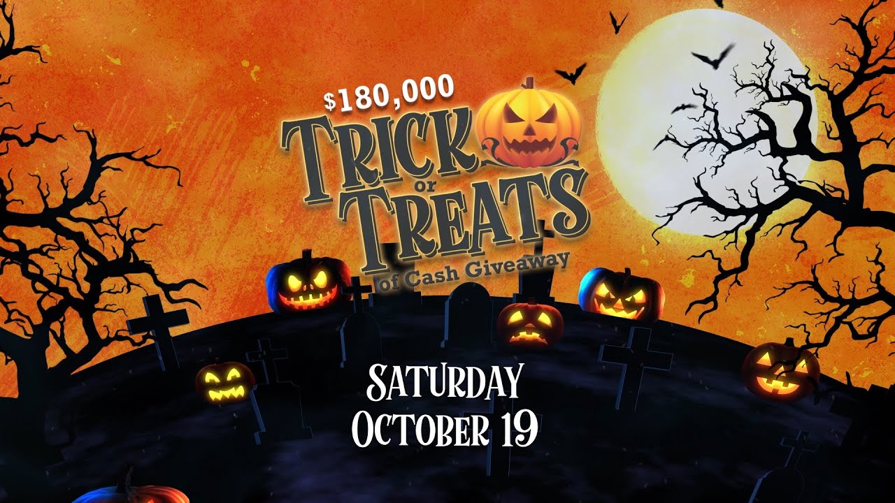 $180,000 Trick or Treats of Cash Giveaway at Coushatta Casino Resort ...