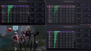 Throne And Liberty Dps Comparison - Invocator X Crucifix X Oracle 1-Min Dummy, No Buffs