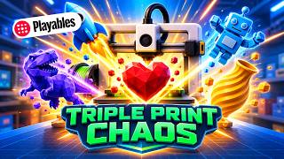 All 3 Printers Finished at Once? My Craziest Tycoon Run! | YouTube Playables