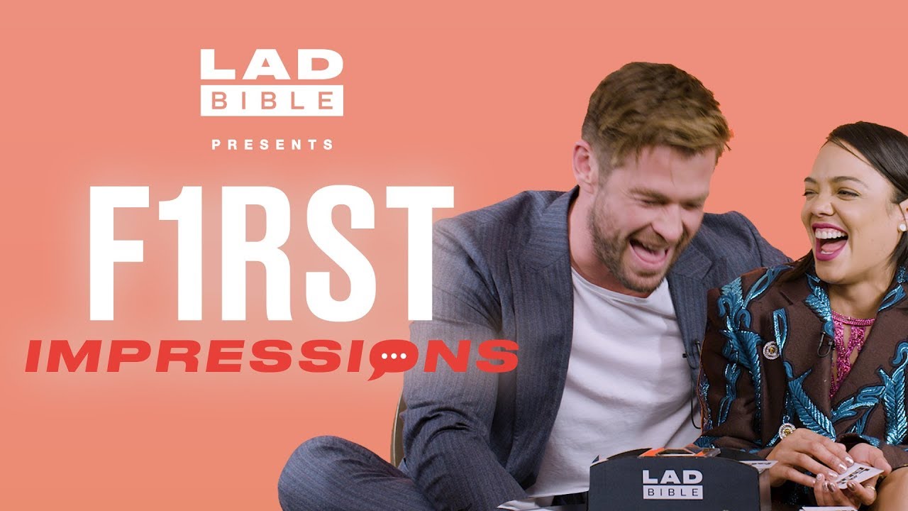 Men In Black's Chris Hemsworth and Tessa Thompson Make Weird Alien Noises | First Impressions