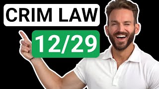 Criminal Law First And Second Degree Murder Leap Preview