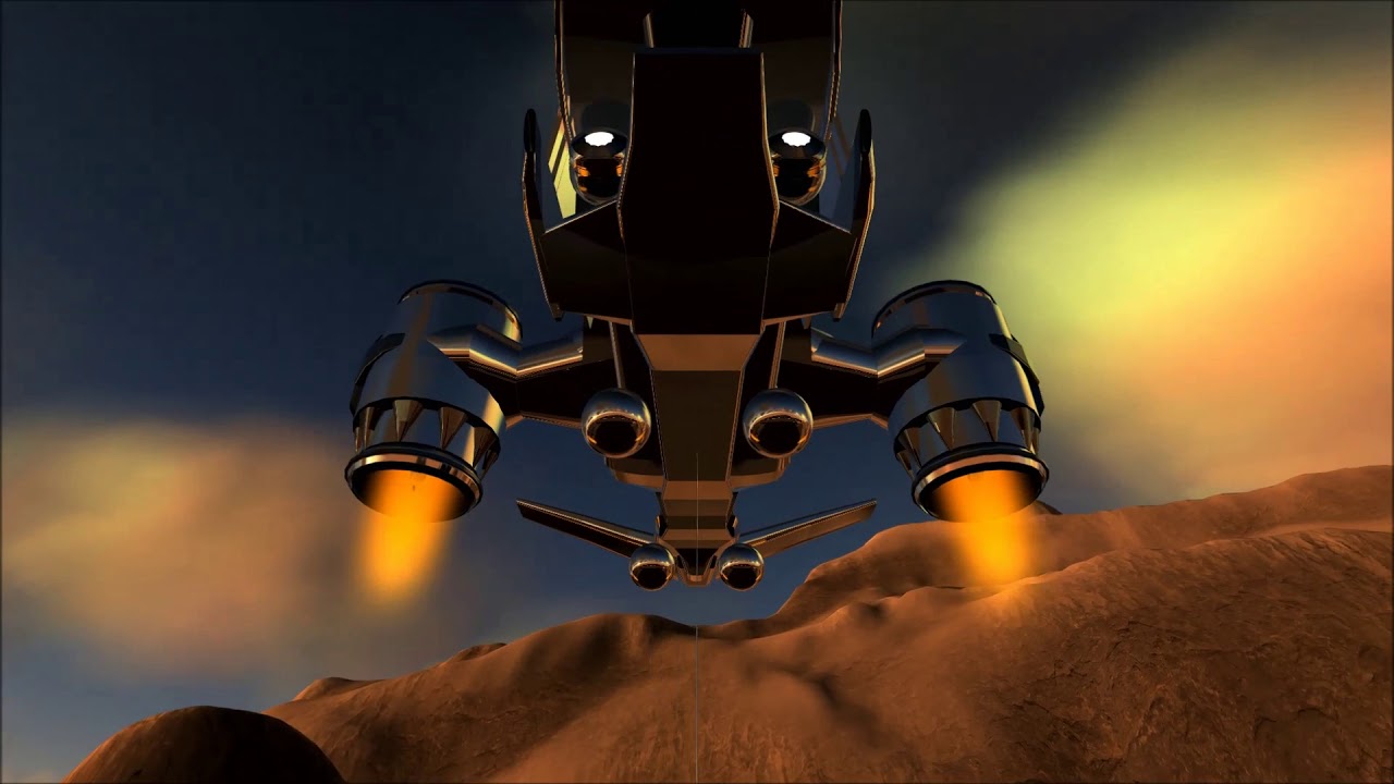 SimplePlanes Terminator Aerial HK Work in progress