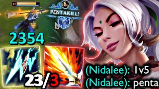 STATIKK SHIV NIDALEE CAN 1v5 (SOLO PENTAKILL)