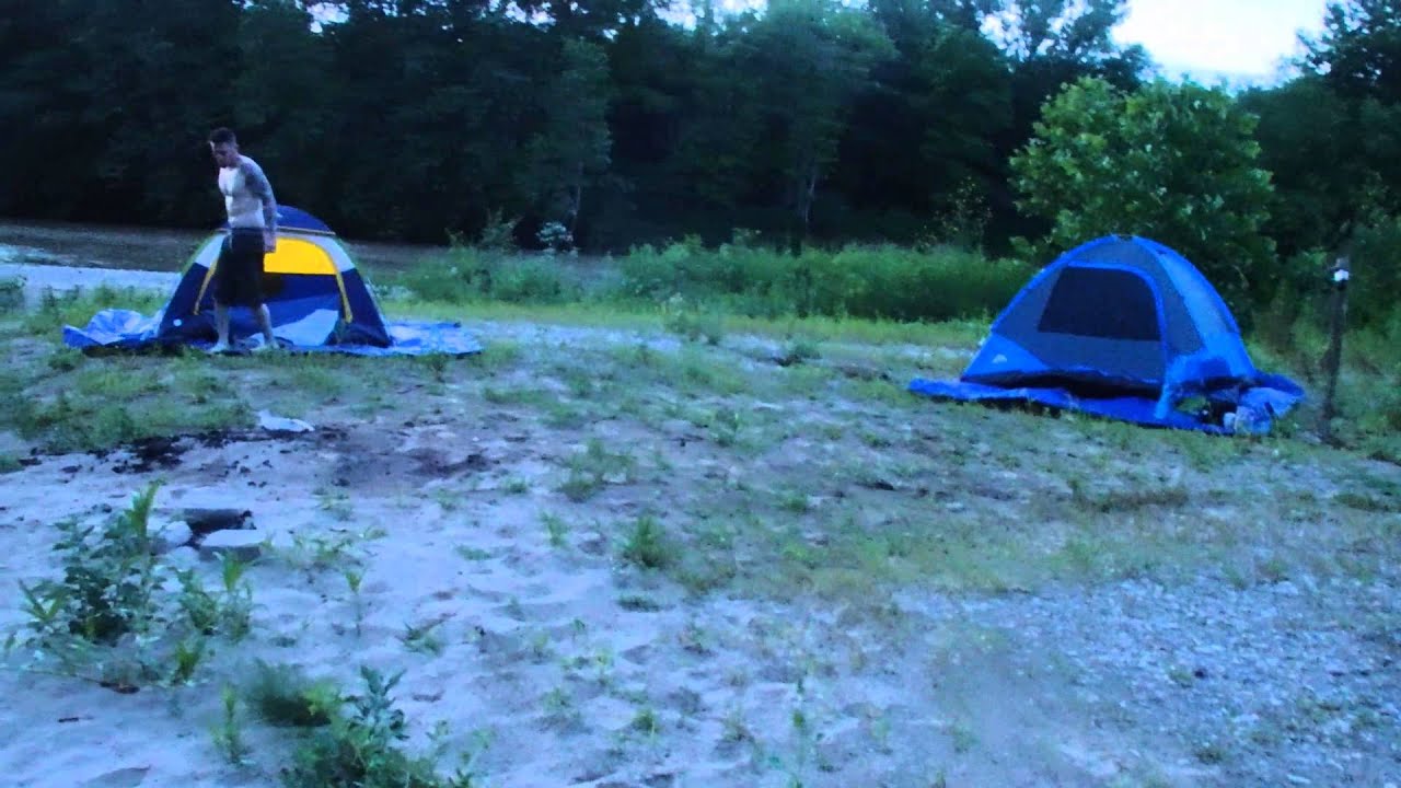 kayak camping whitewater river indiana YouTube