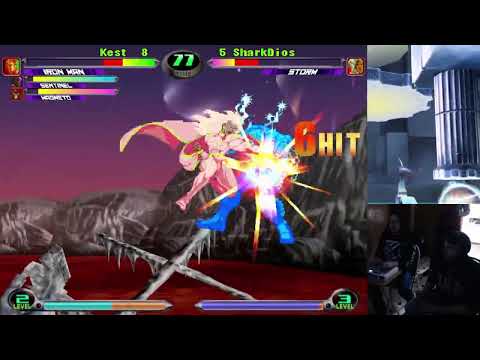 MvC2: DarkDios 'JWong special' - Storm 4 Way Mixup 2x Crossup to LS 75% Sequence .:11.14.25:.