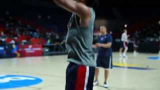 Steph Curry Shooting For Gold In Madrid