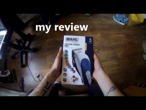 wahl colour coded hair clippers