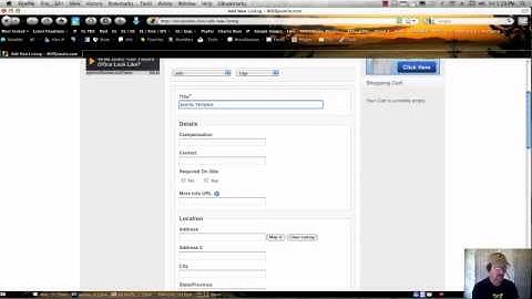 Add a Joomla Job Listing to WISRjoomla