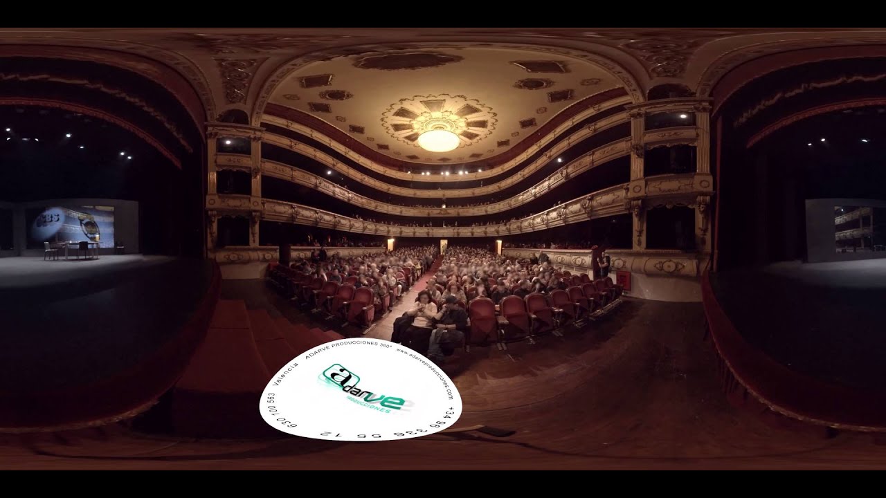 Teatro Principal Valencia vídeos, 360 grados, teatro, danza, videoclips