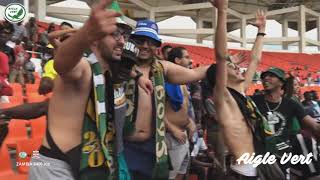 جمهور الرجاء في مباريات كأس الكاف -  Capo Zakaria Sekwadra